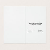 カクテル | QRコード |追加カスタム 名刺 (内部フラット)