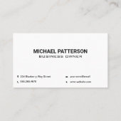 カクテル | QRコード |追加カスタム 名刺 (裏面)