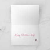 カクテ祝ルバレンタインデー カード (内部)