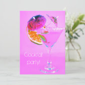 カクテ飾ル傘のカクテル 招待状 (スタンド正面)