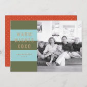 カクトヴィックのホリデー写真カード シーズンカード (正面/裏面)