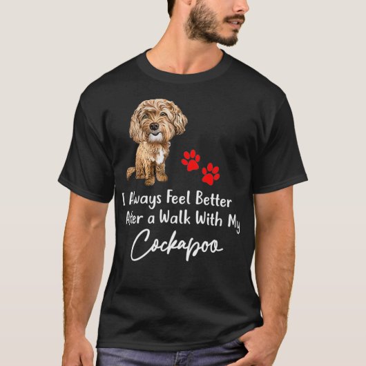 カクポ感じーで散歩した後はいつも良い Tシャツ (正面)