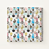 カクモダンタス幾何学模様 ノートブック (裏面)