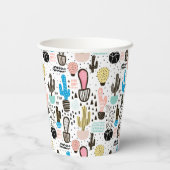 カクモダンタス幾何学模様 紙コップ (裏面)