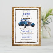 カクラシックーヴィンテージベビーシャワー招待状 招待状 (スタンド正面)