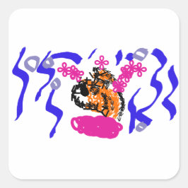 カクレクマノミの喜び スクエアシール