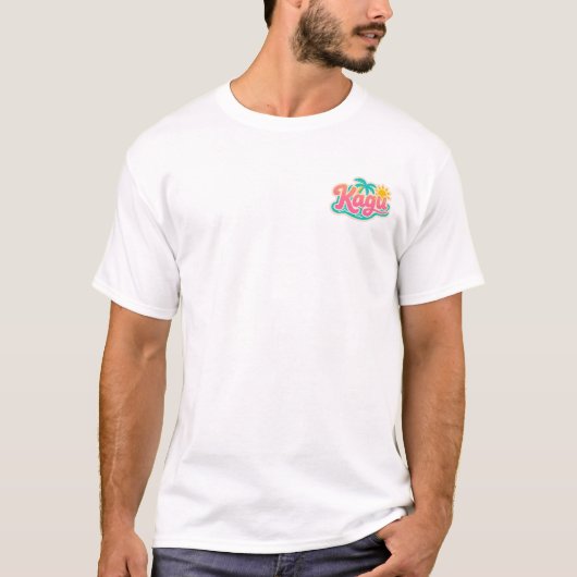 カグトロピカルスマイル Tシャツ (正面)