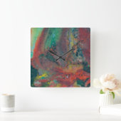 カケスのカケスの閉店 スクエア壁時計 (ホーム)