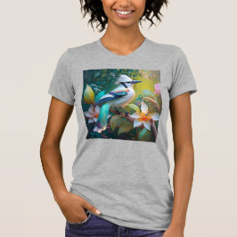 カケスのティール（緑がかった色） Tシャツ