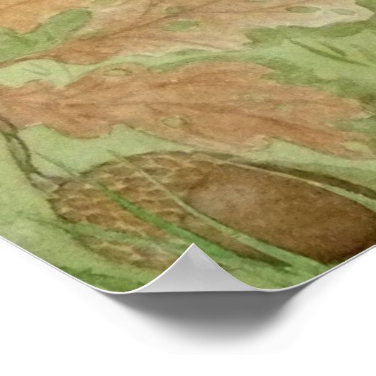 カケス秋 ポスター (角)