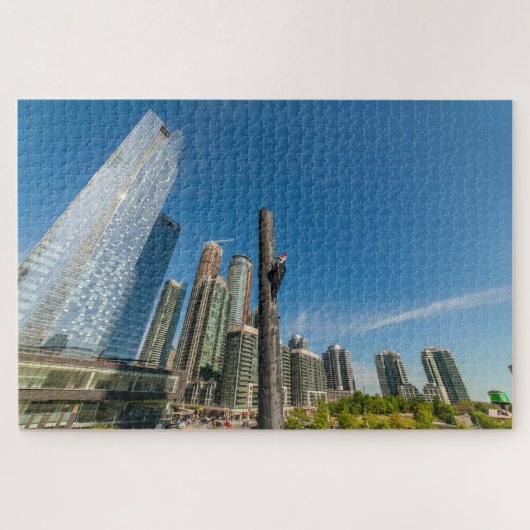 カケス，トロント，カナダの広いエンジェルビュー ジグソーパズル (横)