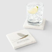 カゲロウのコースター ストーンコースター (横)