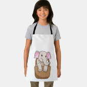 カゴ付き象 エプロン (インサイチュ)