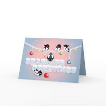 カササギおよび泡とのクリスマス