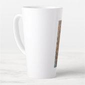 カササギのマグカップ カフェラテマグ (左アングル)