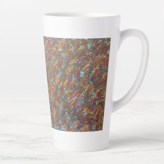 カササギのマグカップ カフェラテマグ (右)