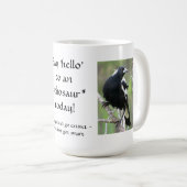 カササギの主竜類のマグ コーヒーマグカップ (正面右)