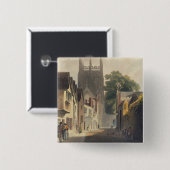 カササギの車線、オックスフォードの「Historからのイラストレーション 缶バッジ (正面&裏面)