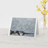 カササギは印Eaによってメッセージカードを…消します カード (黄色い花)