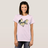 カササギガモの雛 Tシャツ (正面フル)