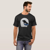 カササギドリBirdwatching生物学者Ornihol Tシャツ (正面フル)