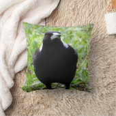 カササギフエガラス クッション (ブランケット)