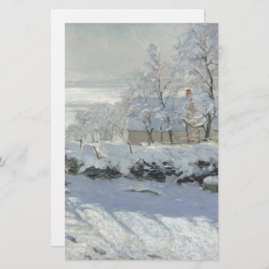 カササギ 便箋 (正面/裏面)