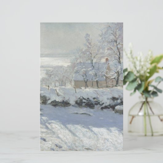 カササギ 便箋 (スタンド正面)