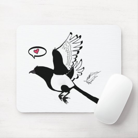 カササギ! <3 マウスパッド (マウス)