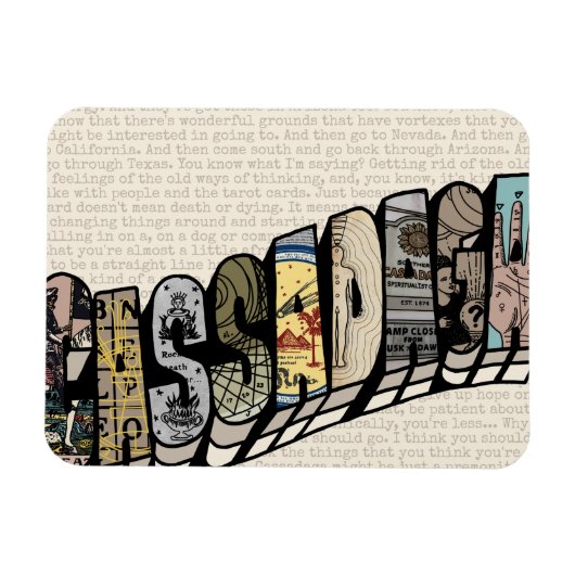 カサダガクライラウディエンスフレキシブル磁石 マグネット (横)