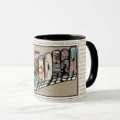 カサダガ・クレイラウディエンス・リリック・マグ マグカップ (正面右)