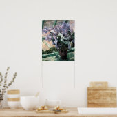 カサットの「窓のライラック」 ポスター (キッチン)