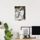 カサット – 勉強フォーチュア ポスター (ホームオフィス)