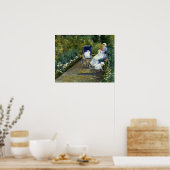 カサット – 庭の子供たち(ナース) ポスター (キッチン)