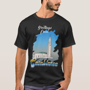 カサブランカからの挨拶 Tシャツ
