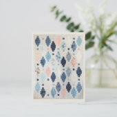 カサブランカキルトポストカードにサンセット ポストカード (スタンド正面)