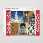 カサブランカシーン ポストカード (正面/裏面)