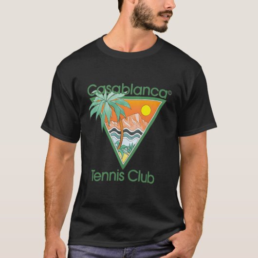 カサブランカテニスクラブ Tシャツ (正面)