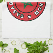 カサブランカモロッコ キッチンタオル (折り畳み)