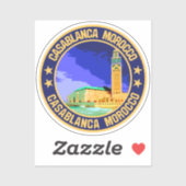 カサブランカモロッコ シール (シート)