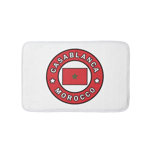 カサブランカモロッコ バスマット (正面)