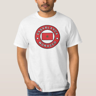 カサブランカモロッコ Tシャツ
