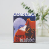 カサブランカヴィンテージトラベル ポストカード (スタンド正面)