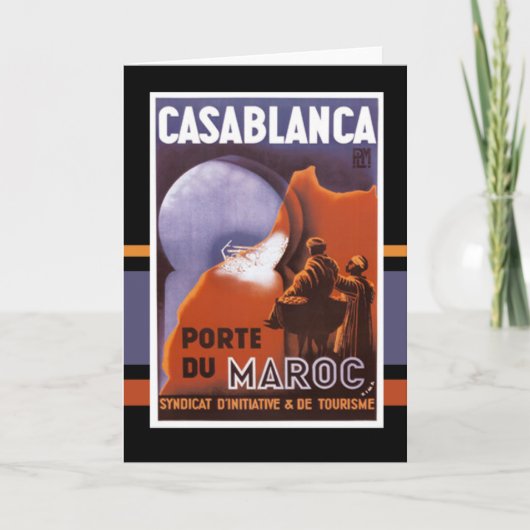 カサブランカ カード (正面)