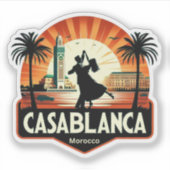 カサブランカ シール (正面)