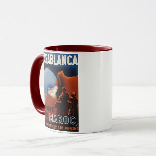カサブランカ マグカップ (正面左)