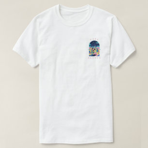 カサブランカ モロッコ レトロ トラベル グラフィックTシャツ Tシャツ