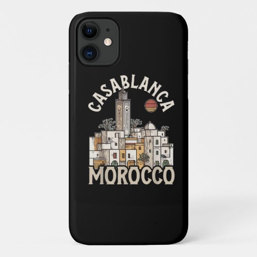 カサブランカ モロッコ Case-Mate iPhoneケース (裏面)
