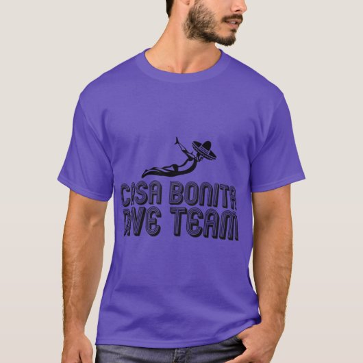 カサボニータダイブチーム Tシャツ (正面)
