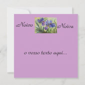 カサメントを宣伝する 招待状 (裏面)